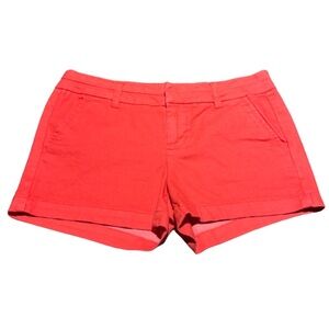 Harper Mid Rise Coral Pink Shorts Size 26